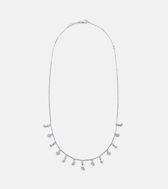 Halskette Cascade aus 18kt Weißgold mit Diamanten | Suzanne Kalan