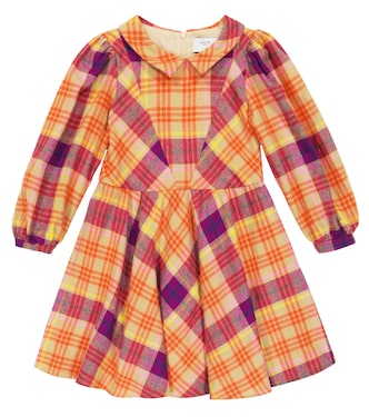 Checked cotton dress | Paade Mode