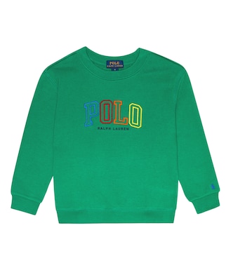 Sudadera en mezcla de algodón con logo | Polo Ralph Lauren Kids