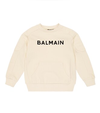 Sweatshirt aus Baumwolle | Balmain Kids