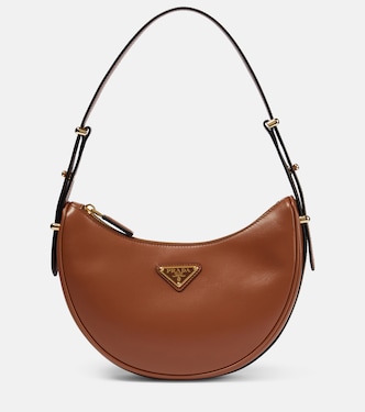 Borsa a spalla Arqué in pelle | Prada