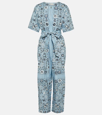 Mono de algodón estampado | Tory Burch