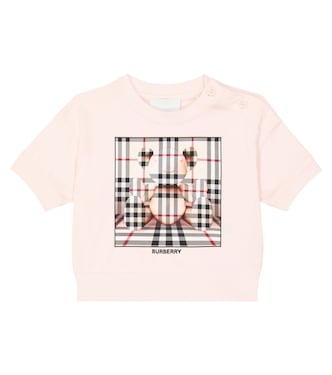 Baby - T-shirt in cotone con stampa | Burberry Kids