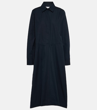 Vestido camisero de algodón | Jil Sander