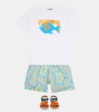 Short de bain Jijin imprimé | Vilebrequin Kids