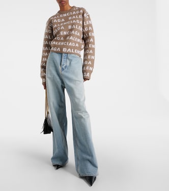 Logo wool sweater | Balenciaga