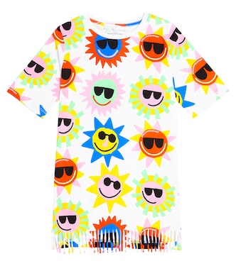 Bedrucktes Kleid aus Baumwoll-Jersey | Stella McCartney Kids