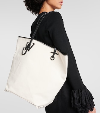 Anchor Tall canvas tote bag | JW Anderson