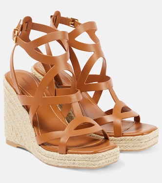 Espadrillas Bay 110 in pelle con zeppa | Zimmermann