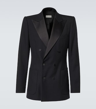 Veste de smoking en laine mélangée | Dries Van Noten
