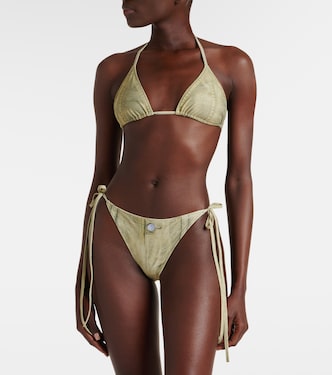 Bikini estampado trompe-l'oeil | Acne Studios