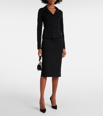 DG cropped cardigan | Dolce&Gabbana