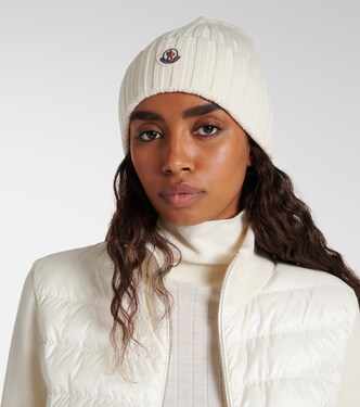 Berretto in lana vergine con logo | Moncler