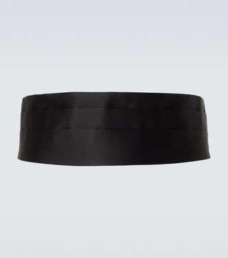Kummerbund aus Seide | Giorgio Armani