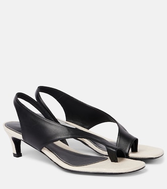 40 leather thong sandals | Toteme