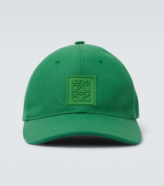 Gorra de lona de algodón con anagrama | Loewe