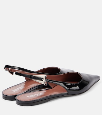 Slingback-Ballerinas Jessica 10 aus Lackleder | Paris Texas