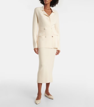 Jupe crayon Circe en laine vierge | Gabriela Hearst