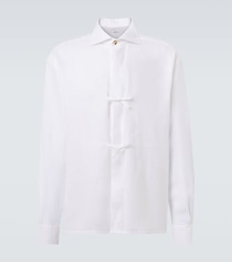 Hemd aus Leinen | Kiton
