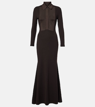 Turtleneck knitted wool-blend dress | Tom Ford
