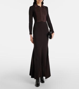 Maxikleid aus einem Wollgemisch | Tom Ford