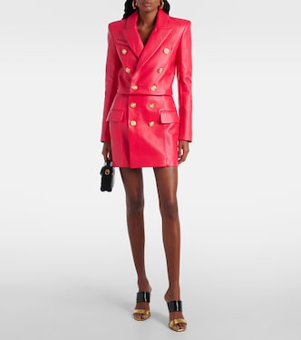 Minigonna in pelle | Balmain