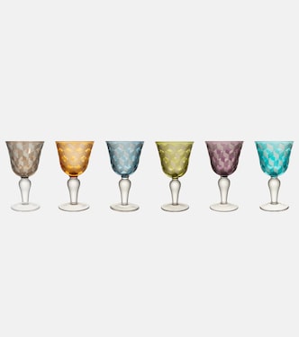 Blocks set of 6 wine glasses | Polspotten