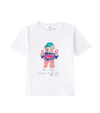 T-Shirt Polo Bear aus Baumwoll-Jersey | Polo Ralph Lauren Kids