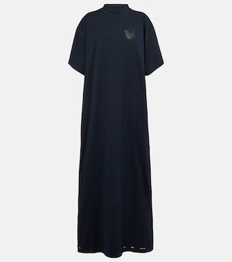 Logo cotton jersey T-shirt dress | Balenciaga