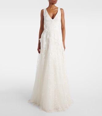 Sleeveless maxi dress | Costarellos