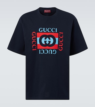 T-Shirt aus Baumwoll-Jersey  | Gucci