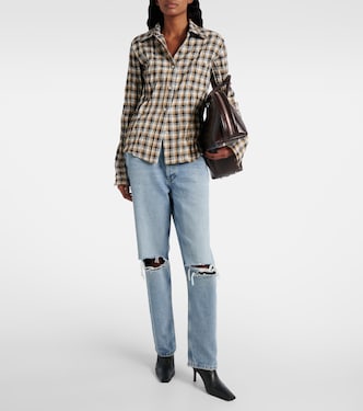 Jeans regular anni ‘90 a vita media | Agolde