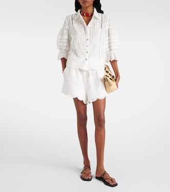 Camicia in cotone con ricamo | Farm Rio