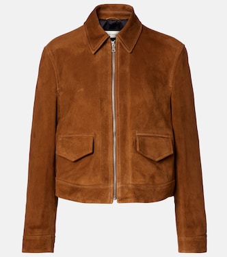 Vanves suede bomber jacket | Nour Hammour