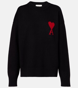 Pullover Ami de Cœur aus Schurwolle | Ami Paris