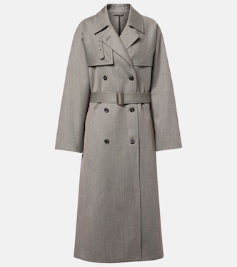 Rhydian virgin wool gabardine trench coat | The Row