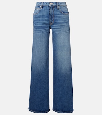Selena mid-rise wide-leg jeans | Slvrlake