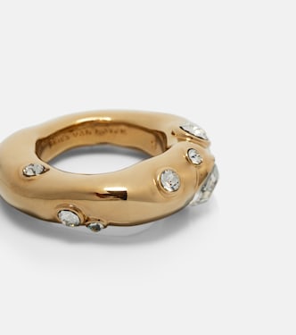 Crystal-embellished ring | Dries Van Noten