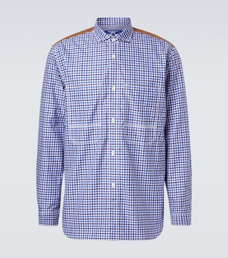 Camisa de algodón a cuadros | Junya Watanabe