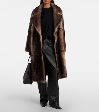Shearling coat | Yves Salomon