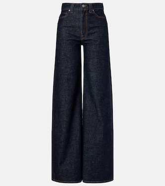 Jeans Dane a gamba larga e vita alta | Khaite