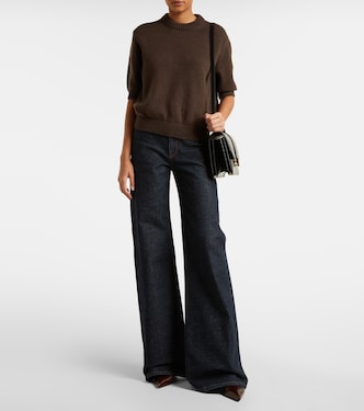 Dane high-rise wide-leg jeans | Khaite