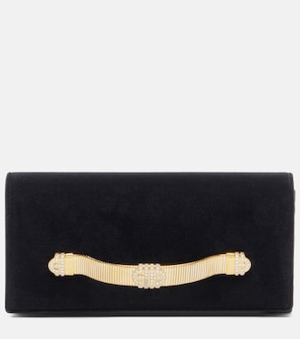 Bvlgari Tubogas velvet clutch | Bvlgari