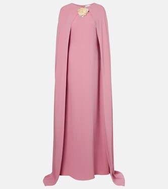Robe aus Georgette | Oscar de la Renta
