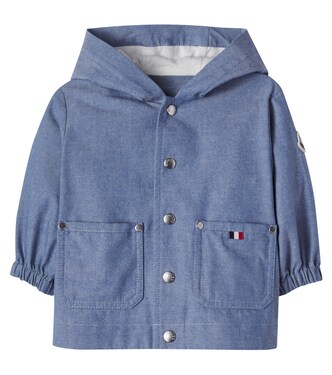 Baby cotton canvas jacket | Moncler Enfant