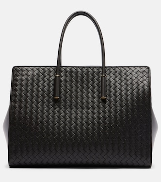 Barbara Medium leather tote bag | Bottega Veneta