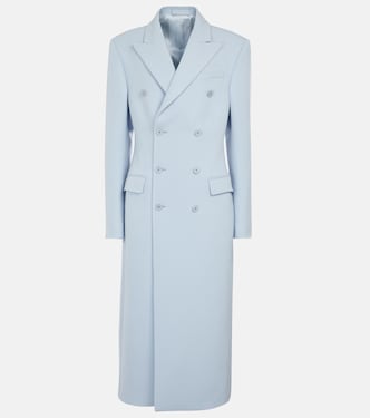 Abrigo de lana doble botonadura | Wardrobe.NYC