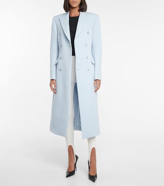Abrigo de lana doble botonadura | Wardrobe.NYC