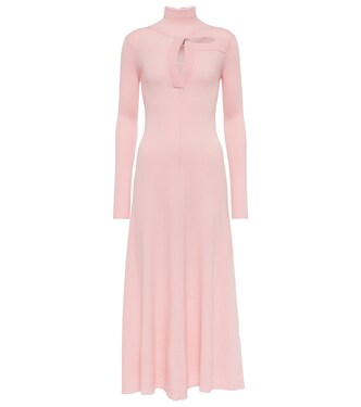 Robe longue en laine et cachemire | Christopher Kane
