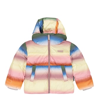 Hilo striped puffer jacket | Molo